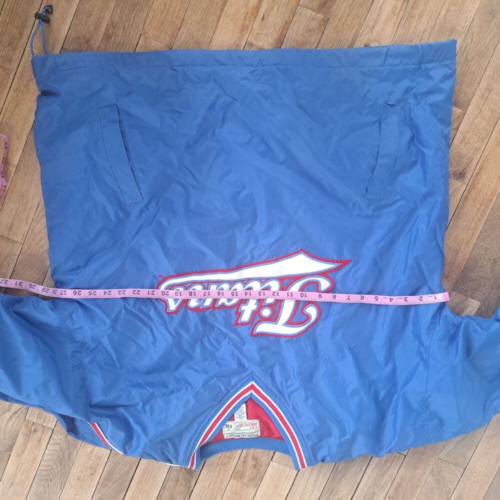 Steve & Barrys Tennessee Titans Blue Pullover Mens XXL Windbreaker V-Neck Jacket - Picture 7 of 9